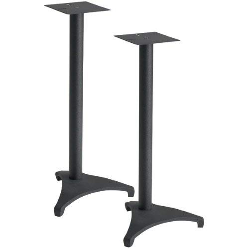 Sanus Euro Foundation Series II 24-Inch Speaker Stands – Set of Two (Black) EF24B1