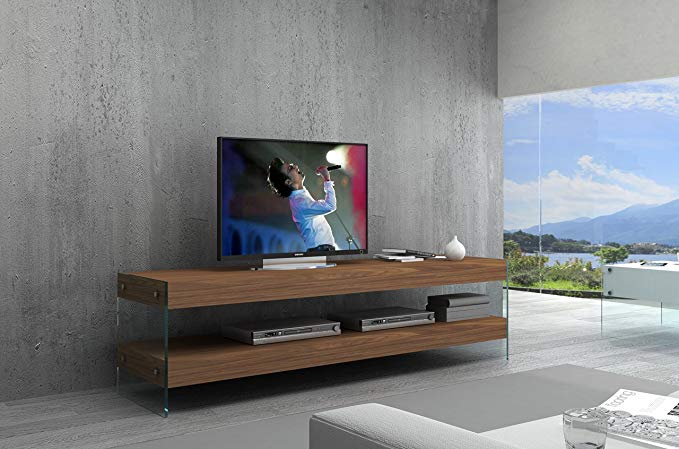 J and M Furniture 178544-TV CE Elm Matte Wooden TV Base