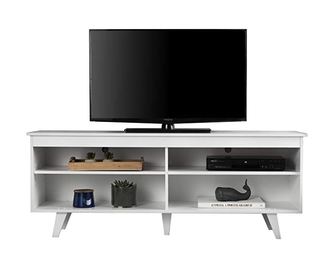 WE Furniture AZ58SCCWH TV Console, 58