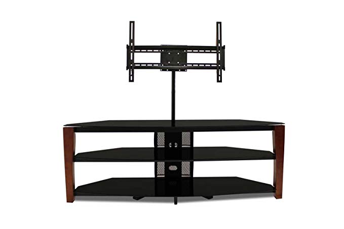 TechCraft LAES60W Solid Oak Wood TV Stand