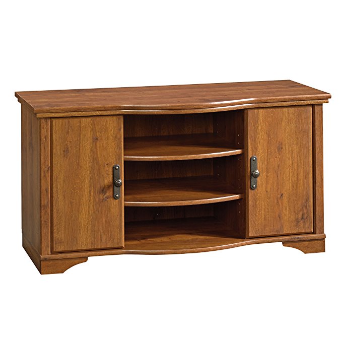 Sauder Harvest Mill Entertainment Credenza, Abby Oak