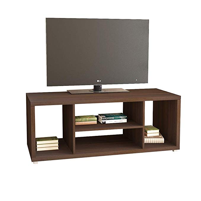 soges Coffee TV Stand TV Console Living Room Entertainment Center Media Storage Console Living Room Furniture, Espresso CSLH104-40B