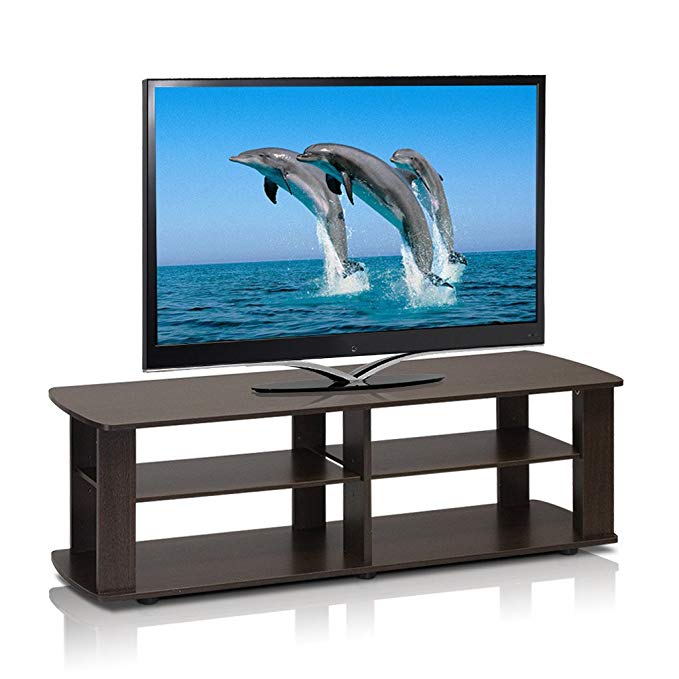 3 Tier 43 in. TV Stand By Home Loft Concepts (Dark Brown)