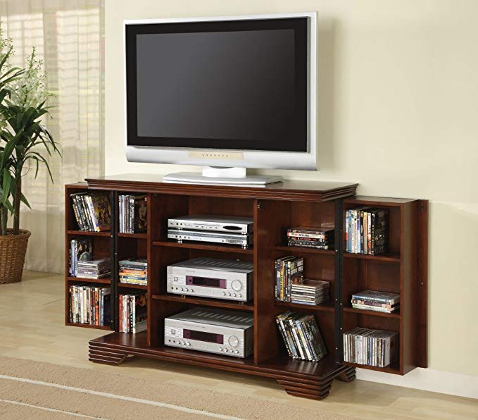 Coaster Home Furnishings 700636 Casual TV Console, Brown