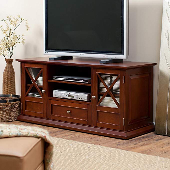 Belham Living Hampton TV Stand - Cherry