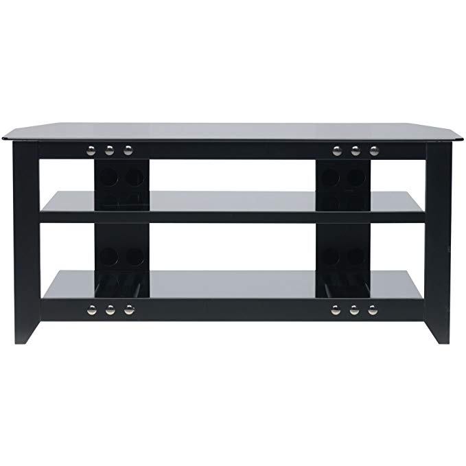 Sanus Systems NFV249-B1 Natural Furniture Series 49-Inch Wide 3-Shelf A/V Stand (Discontinued by Manufacturer)