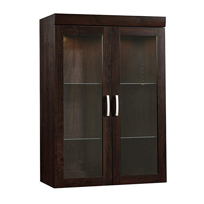 Sauder (SAUDB) 408294, Furniture, Library Hutch, Dark Alder