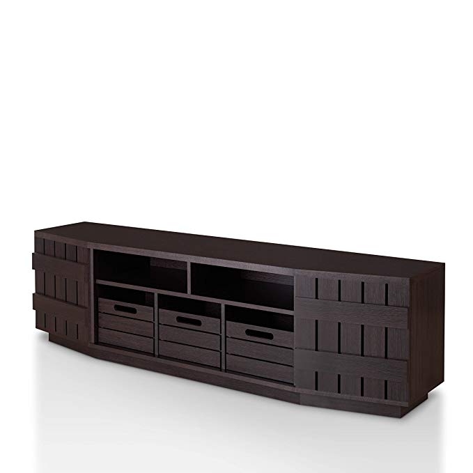 HOMES: Inside + Out YNJ-1572C5-TV Gammon TV Stand, Espresso