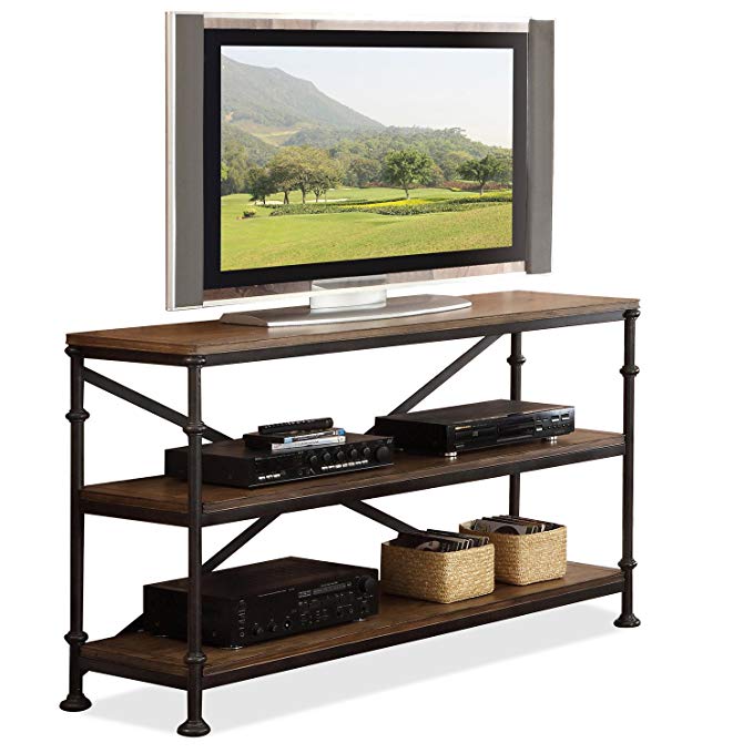 Riverside Furniture TV Stand in Hampton Road Ash Finish