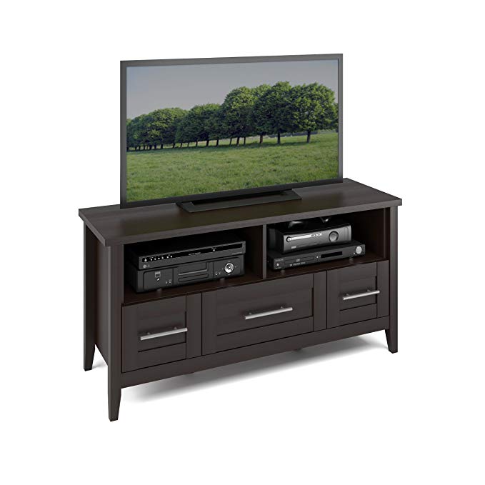 CorLiving TJK-685-B Jackson TV Bench, Espresso Finish