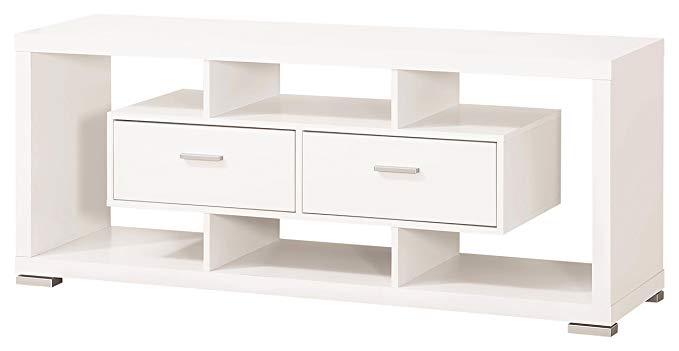 Coaster Home Furnishings 2-drawer TV Console White