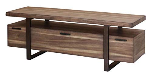 Scott Living Atticus Hazelnut Finish Table Top TV Console