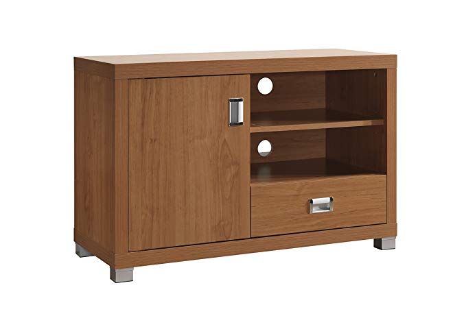 TV Stand with Storage. Color: Maple